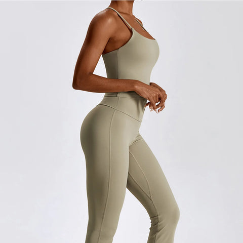 Yoga Suit 2 Piece Womens Gym Tracksuits