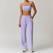 2PCS Women Clothes Yoga Set