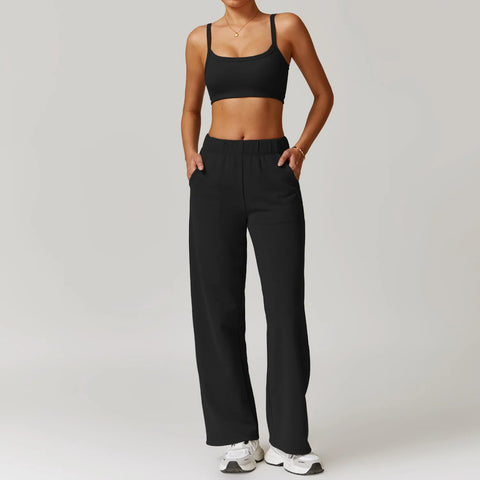 2PCS Women Clothes Yoga Set