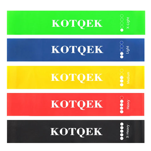 Girly Workouts Elastic Resistance Bands