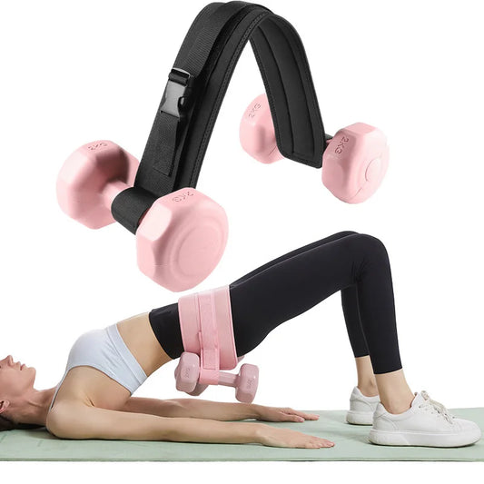 Hip Thrust Belt Mandala Glute Bridge Pad