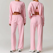Winter Wide Leg Sweatpants