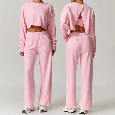Winter Wide Leg Sweatpants