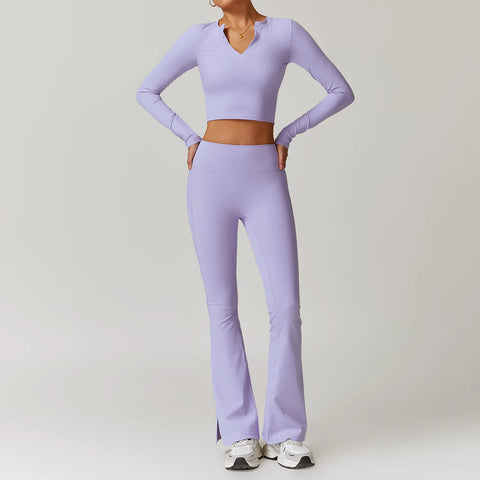 2PCS Women Clothes Yoga Set