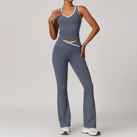 Women Clothes Yoga Set 2 Pieces