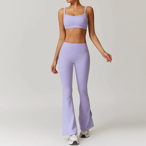 2PCS Women Clothes Yoga Set