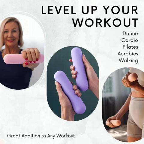 Customized Ankle Wrist Bangles Barbell Bar Beam Power Ring Silicone Weights Bracelets Yoga Mat Dumbells Set Pilates Accessories