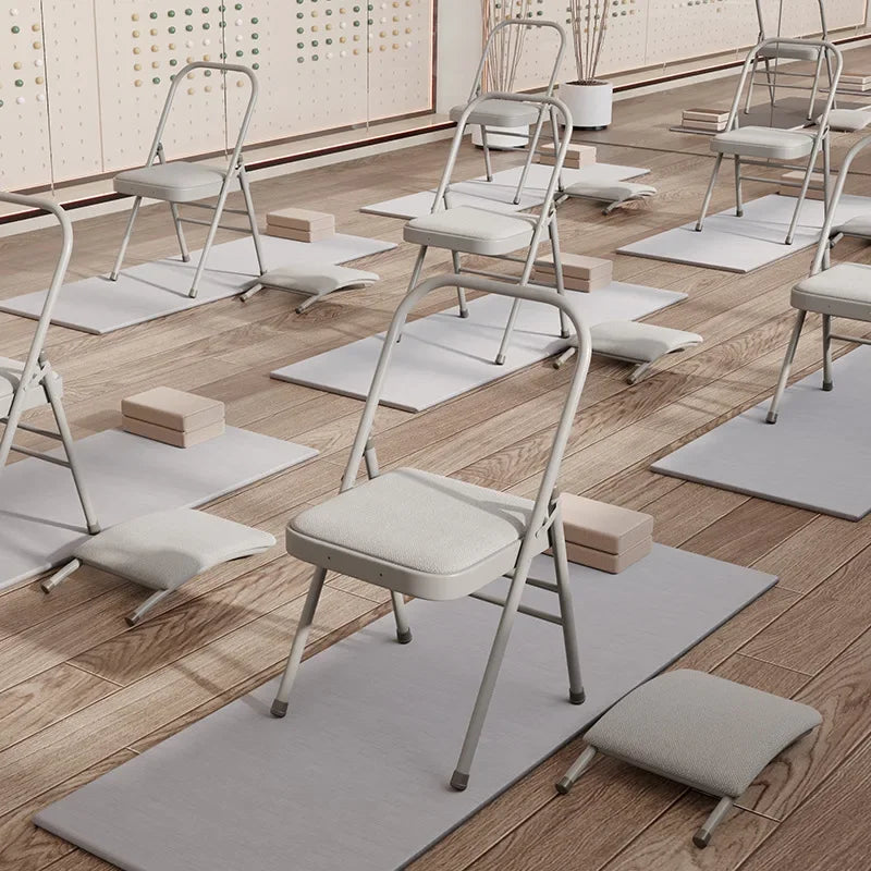Folding Yoga Chair with Waist Support