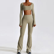 Yoga Suit 2 Piece Womens Gym Tracksuits