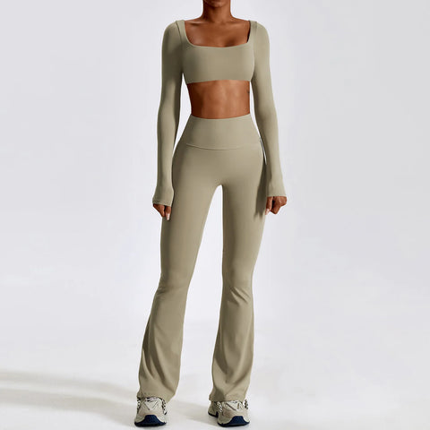 Yoga Suit 2 Piece Womens Gym Tracksuits
