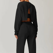 Winter Wide Leg Sweatpants