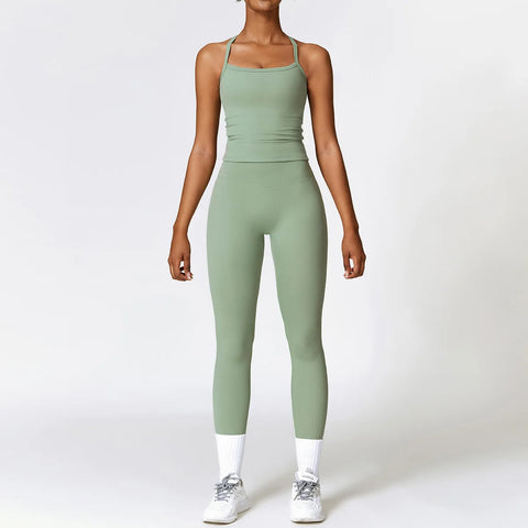 2 Pieces Sportswear Yoga Set