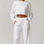 Winter Wide Leg Sweatpants