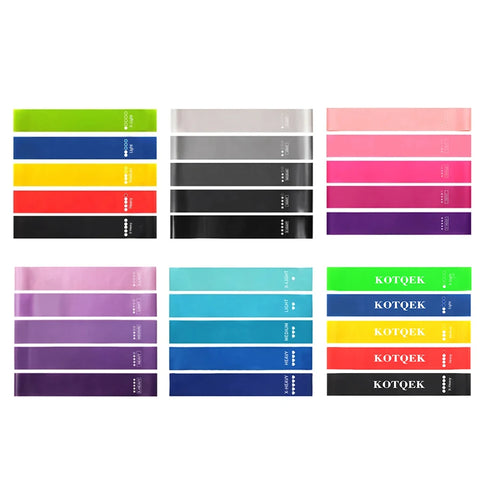Girly Workouts Elastic Resistance Bands