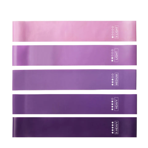 Girly Workouts Elastic Resistance Bands