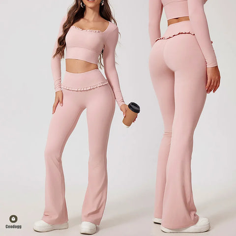 1/2PCS Pad Women Yoga Set
