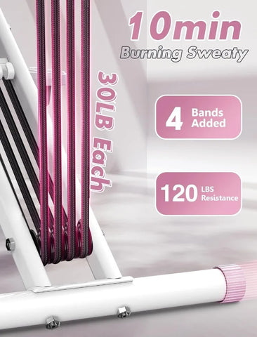 Pink Squat Machine