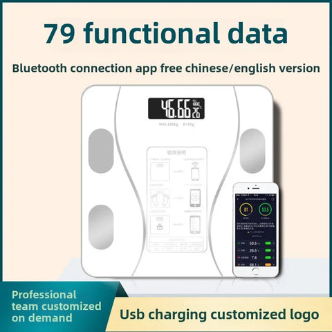 Household charging scale body fat scale adult gradual change body scale, precision health scale electronic scale