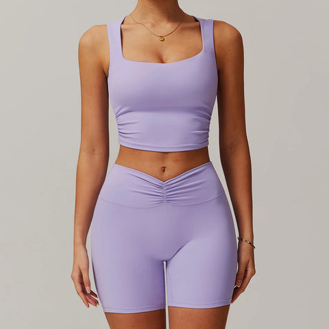 Yoga Set 2PCS Gym Clothes Sportswear