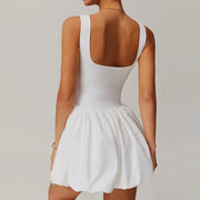 New Fake Two-piece Sports Dress