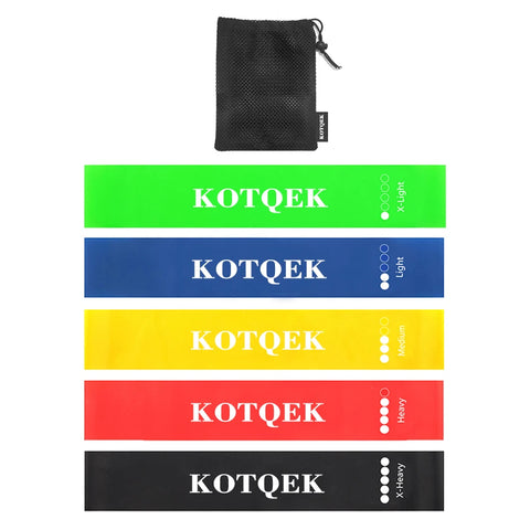 Girly Workouts Elastic Resistance Bands