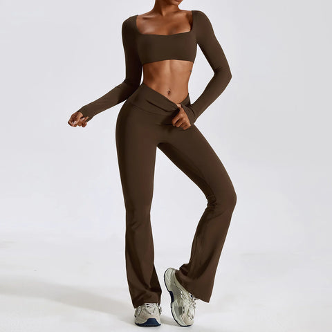 Yoga Suit 2 Piece Womens Gym Tracksuits