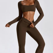 Yoga Suit 2 Piece Womens Gym Tracksuits