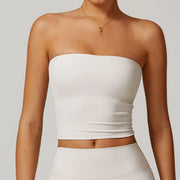 New Strapless Yoga Vest for Women Sexy Beautiful Back Sports Bra Shock Resistant Quick Drying Fitness Top for Women Underwear