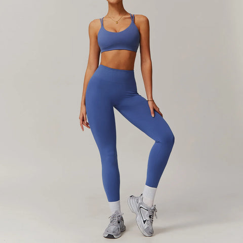 Women Seamless Gym Sets