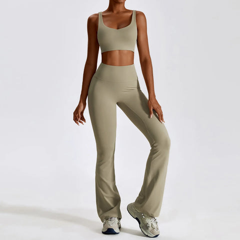Yoga Suit 2 Piece Womens Gym Tracksuits