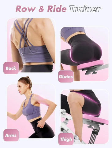 Pink Squat Machine