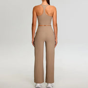 Ribbed Yoga Set Women's Sportswear