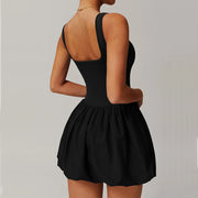 New Fake Two-piece Sports Dress