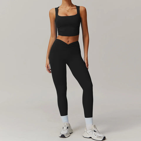 Yoga Set 2PCS Gym Clothes Sportswear