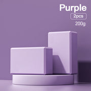 2PCS Yoga Building Blocks Cubes Pilates Bricks