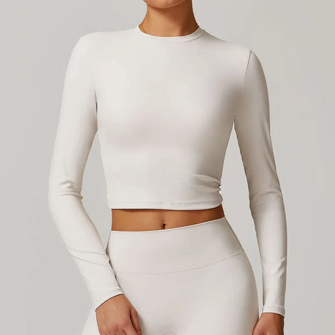 Women Long Sleeve Yoga Shirts