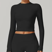 Women Long Sleeve Yoga Shirts