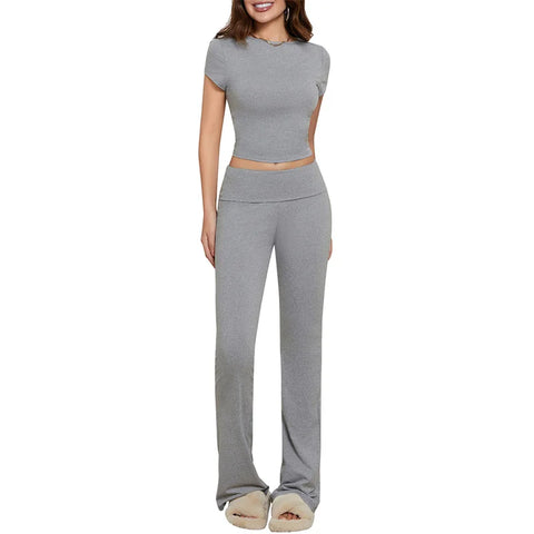 Xingqing 2 Piece Outfits y2k Clothes