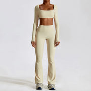 Yoga Suit 2 Piece Womens Gym Tracksuits