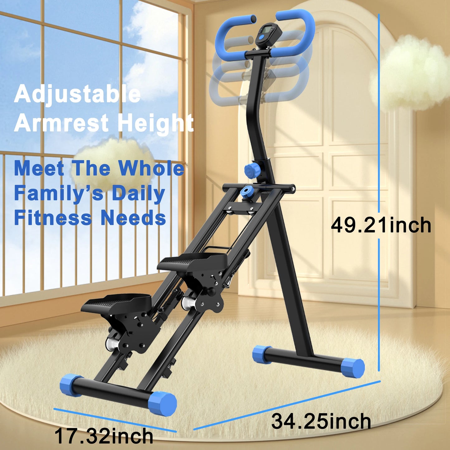 330lbs Stair Stepper Climber Machine