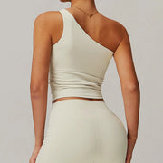 Women's Sexy One Shoulder Sports Bras