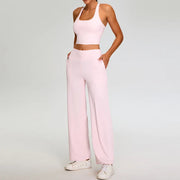 Ribbed Yoga Set Women's Sportswear