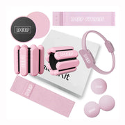 2025 Hot Sale Custom Logo Yoga Pilates Accessories Silicone Ankle Weight Yoga Mat Foam Roller Home Gym Fitness Kit