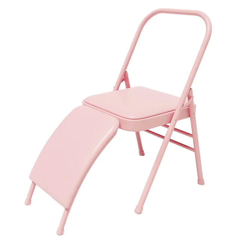 Folding Yoga Chair with Waist Support