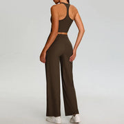 Ribbed Yoga Set Women's Sportswear