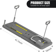 Multifunctional Fitness Board Abdominal Board Push Up Plate Pilates Board Ab Board Reformer Fitness Core Workout Equipment