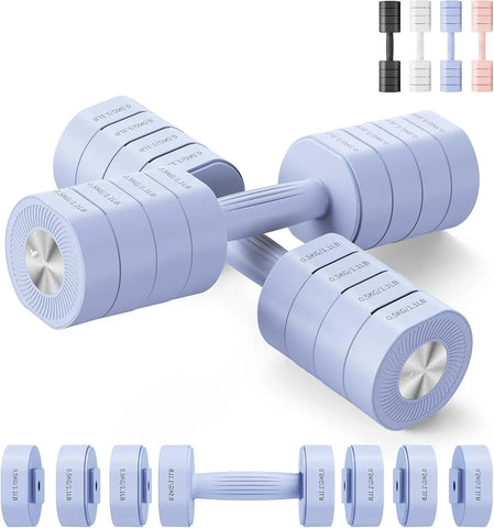 Adjustable Weight Dumbbell Set of 2