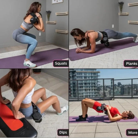 Hip Thrust Belt Mandala Glute Bridge Pad
