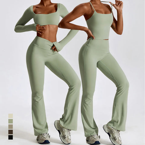 Yoga Suit 2 Piece Womens Gym Tracksuits