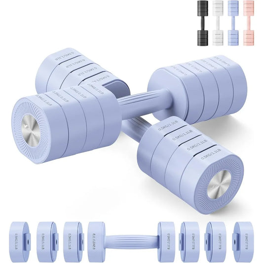 Adjustable Weight Dumbbell Set of 2